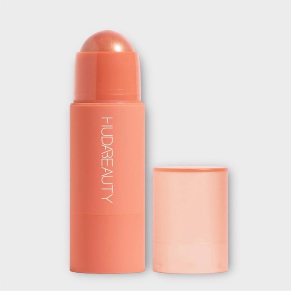 HUDA BEAUTY Cheeky Tint Cream Blush Stick Perky Peach